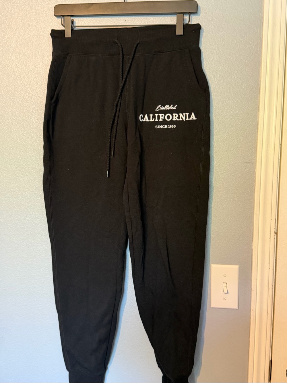 Reflex Black California Jogger Track Pants